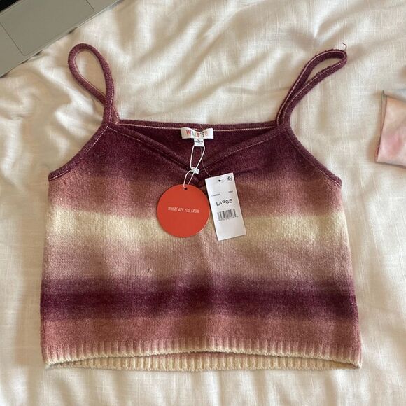 Wayf Natalie Space-Dyed Camisole- NWT - Picture 5 of 7